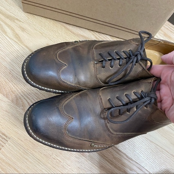 Bed Stu Brown Ponteggio Oxfords Sz 9 Leather Men’s - Picture 9 of 10